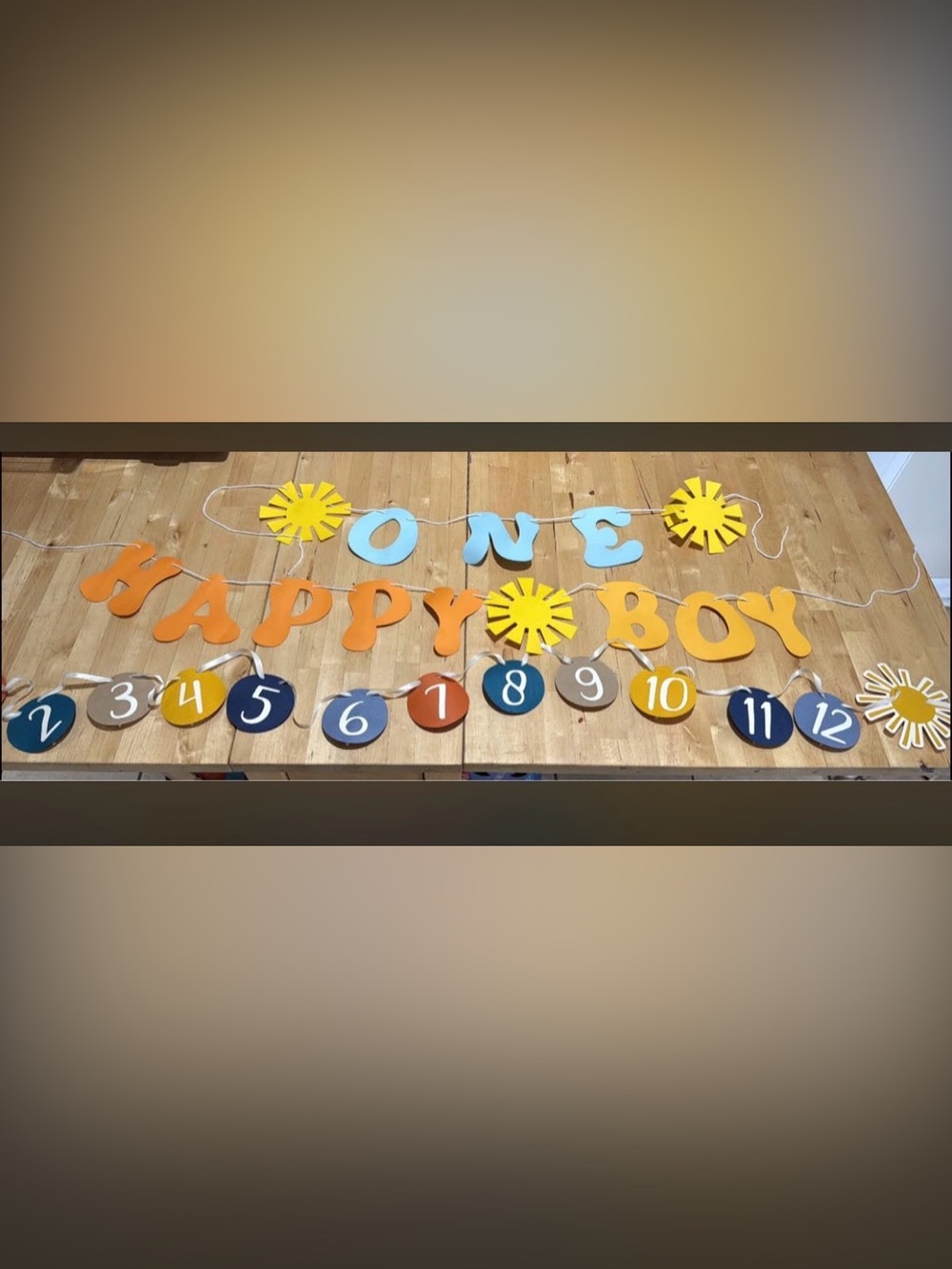 One Happy Boy 1st birthday decorations